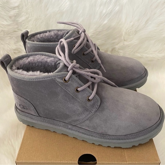 New UGG Neumel Chukka Boots Soft Amethyst 10 - Picture 1 of 3
